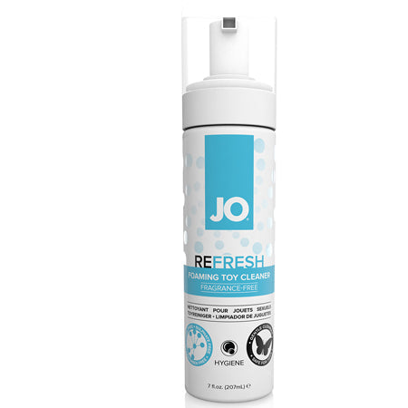 A foaming toy cleaner bottle