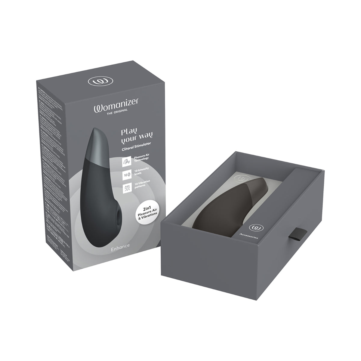 Womanizer Enhance Vibrant Black