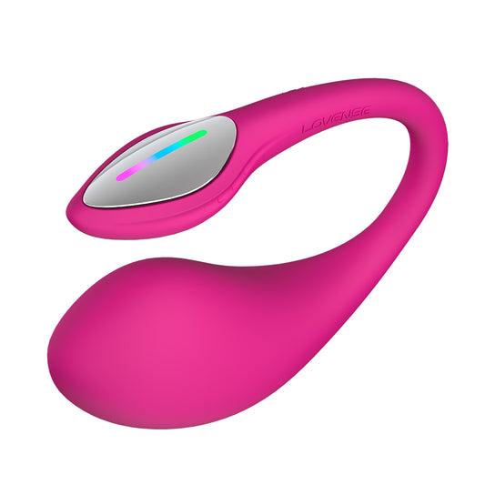 Lovense Lush 4 Egg Vibrator - Quiet, Rechargeable, Bluetooth Remote-Controlled