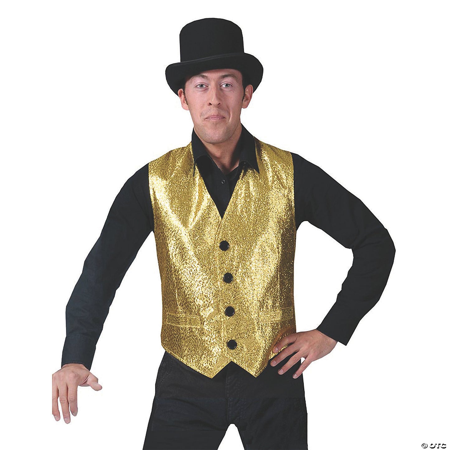 GOLD VEST ADULT LARGE 46-48