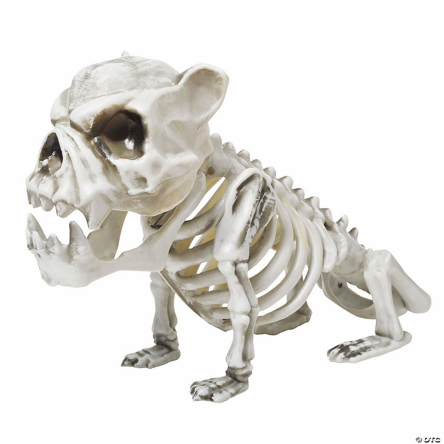 13" Skele-bulldog Decor