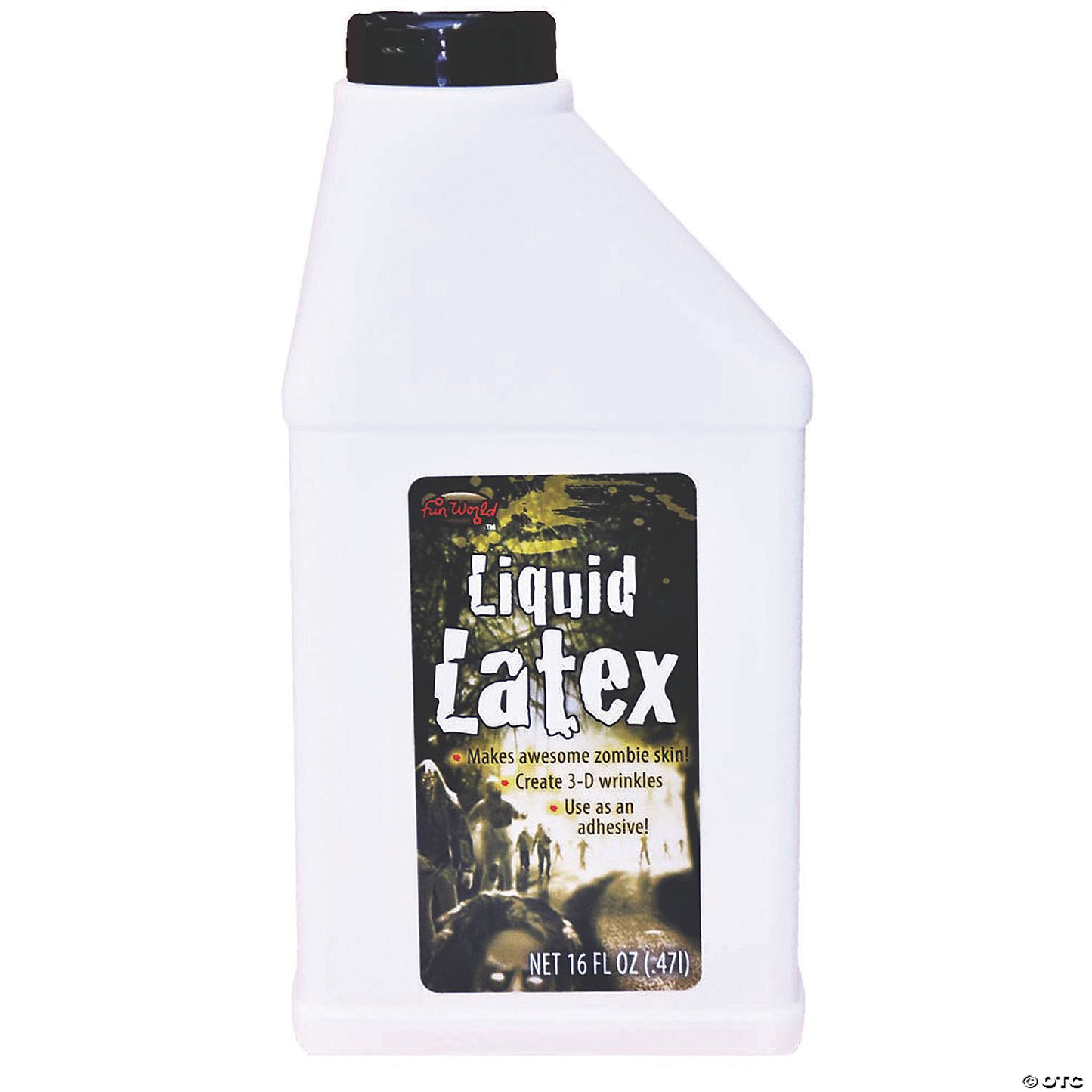 Pint Of Liquid Latex Halloween Costume Party Decor Prop Scary Spooky Accessory Home