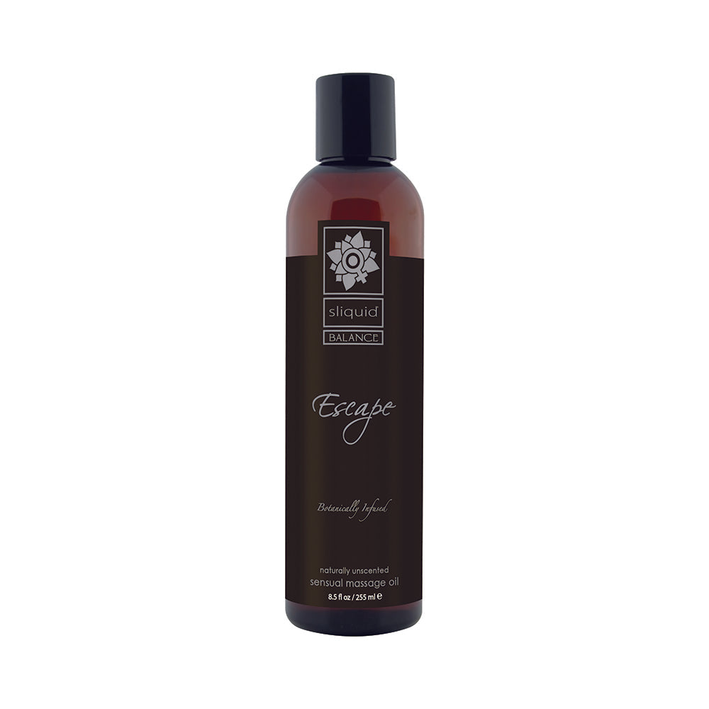 Sliquid Organics Balance Massage Oil Unscented 8.5oz