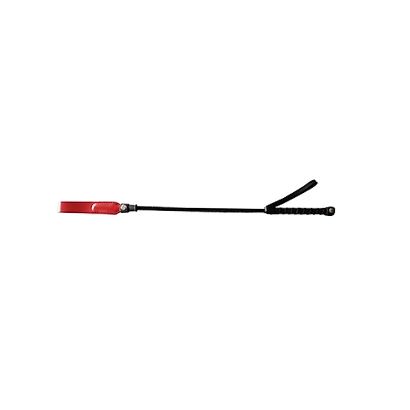 Short Riding Crop Slim Tip (20") - BLACK