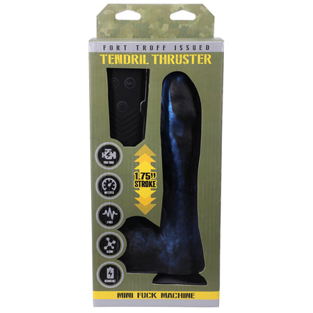 Fort Troff Tendril Thruster Mini Fuck Machine Rechargeable Remote-Controlled Sil