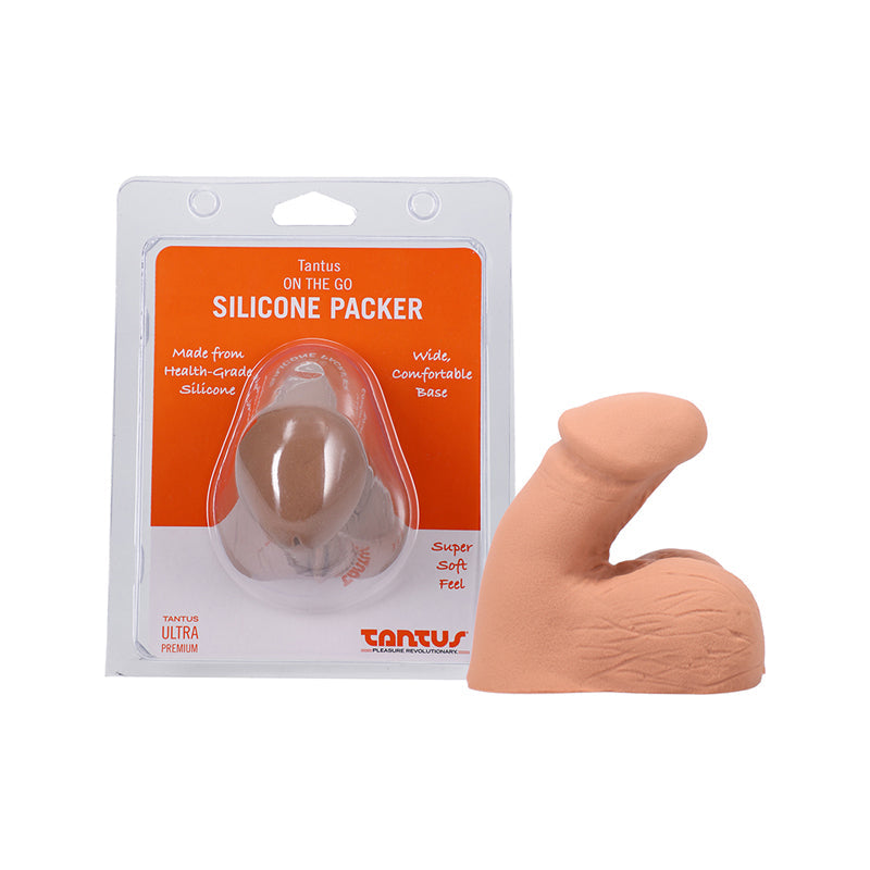 Tantus On The Go Silicone Packer Honey (Clamshell) | Adult Toy – Discreet