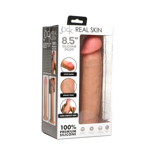 Jock 8.5 in Realistic Skin Silicone Dildo Soft Flexible Adult Toy