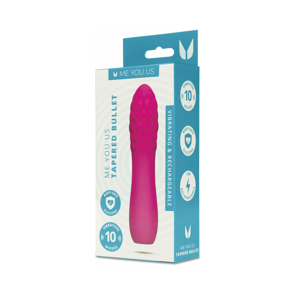 Me You Us Tapered Bullet Hot Pink