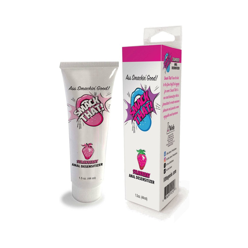 Smack That Anal Desensitizer Strawberry 1.5 oz – Flavored Anal Comfort Gel
