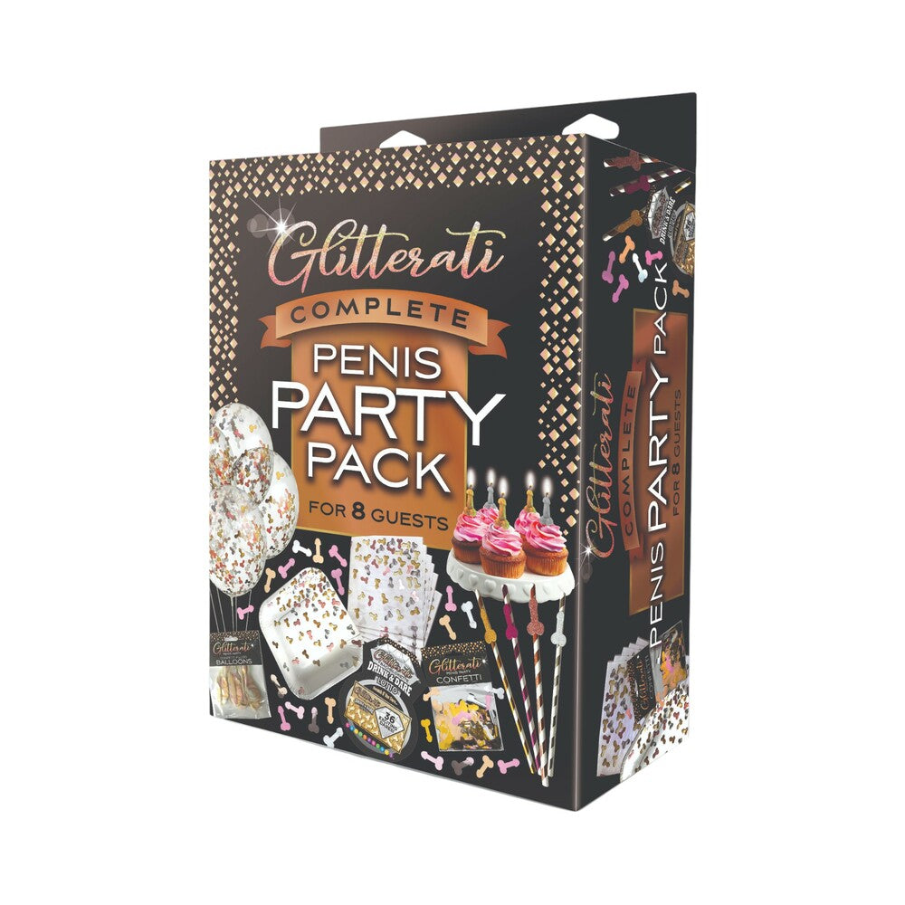 Glitterati Party Pack Penis – Sparkling Adult Party Decorations & Accessories