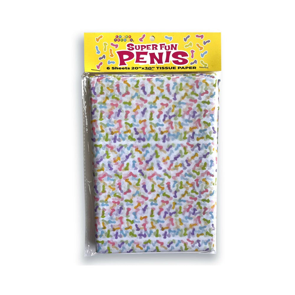 Super Fun Penis Tissue Paper – Adult-Themed Party Wrap for Bachelorette & More