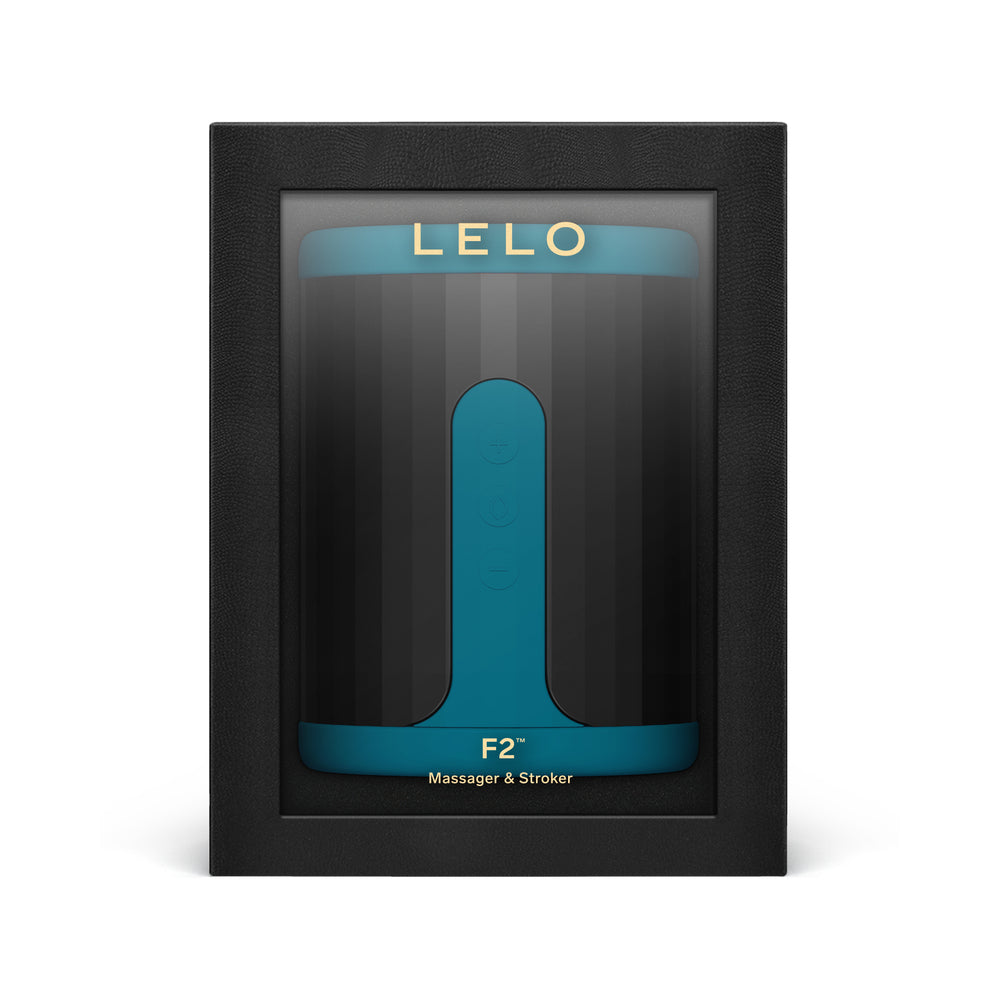 LELO F2S Massager & Stroker Teal – Premium Rechargeable Couples’ Toy