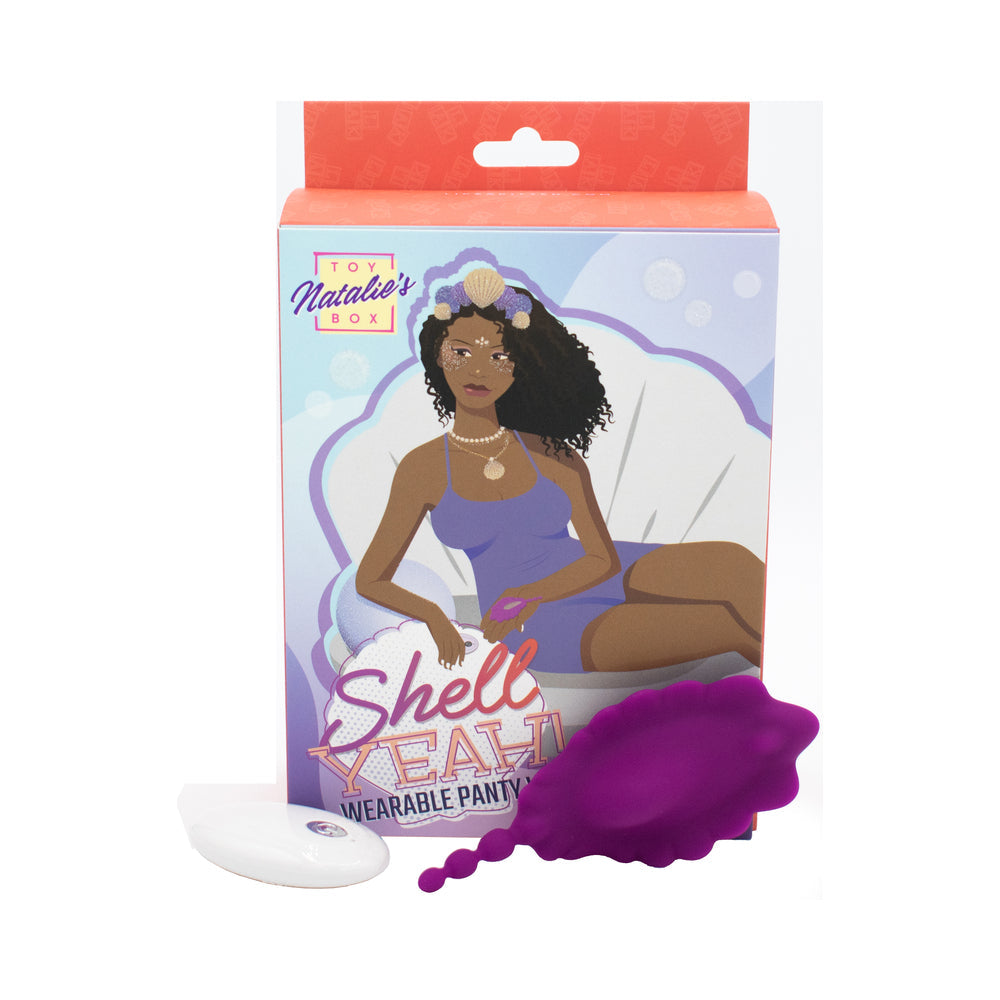 Shell Yeah! Remote Controlled Wearable Panty Vibrator – Discreet Pleasure Toy