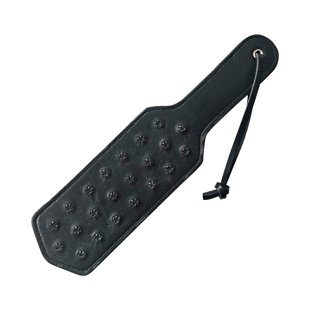 Rouge Leather Pin Prick Paddle – BDSM Accessory for Sensory Play & Control