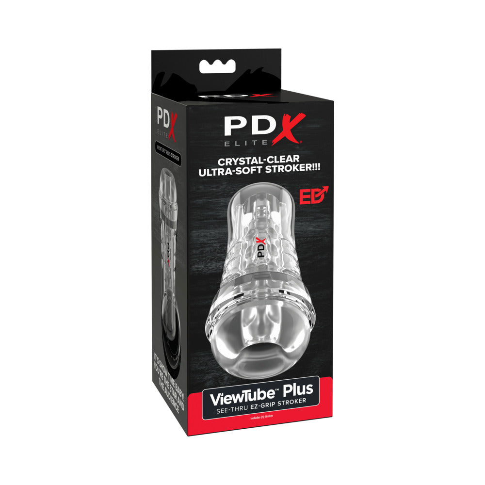 PDX Elite ViewTube See-Thru EZ-Grip Clear
