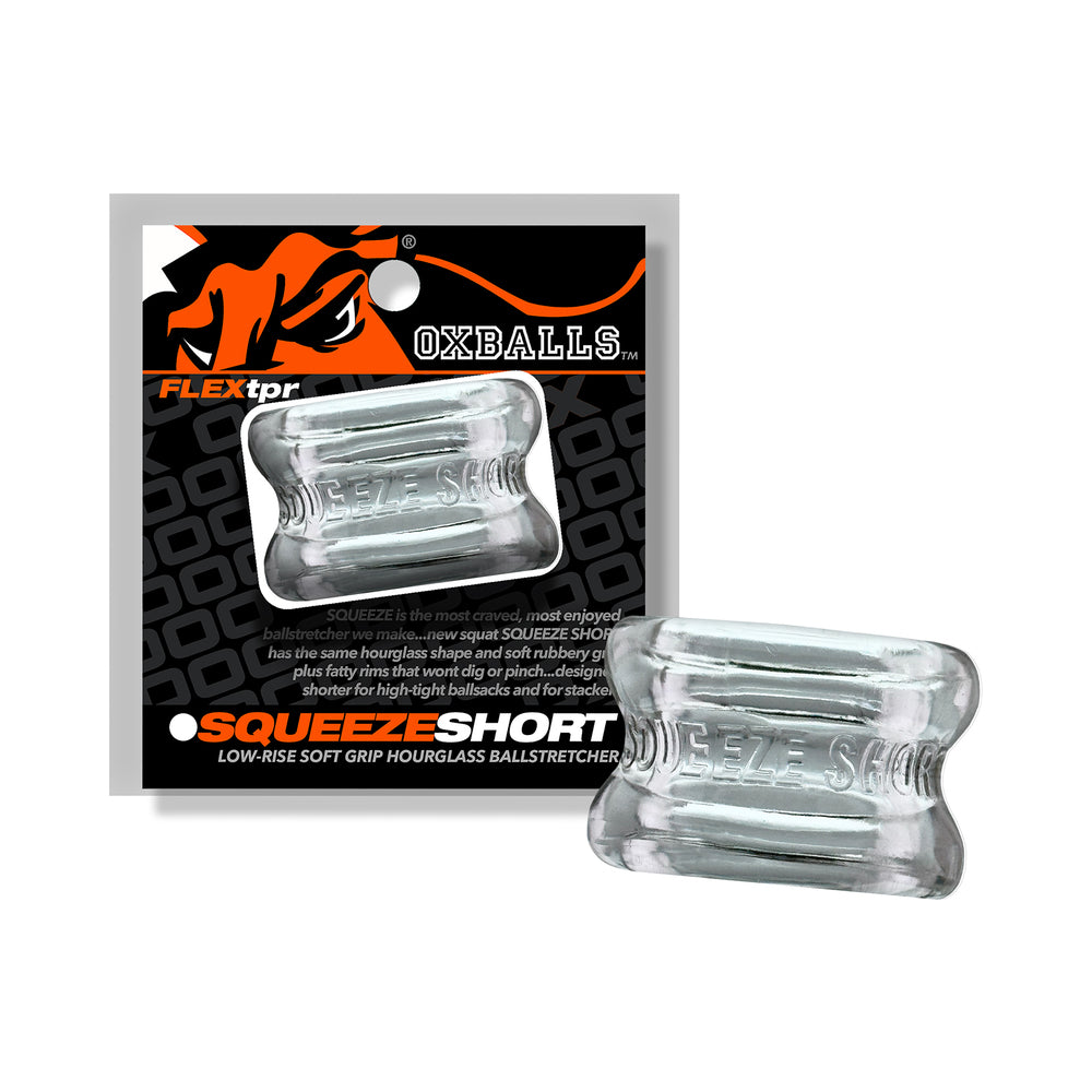 Oxballs Squeeze Short Ballstretcher Clear