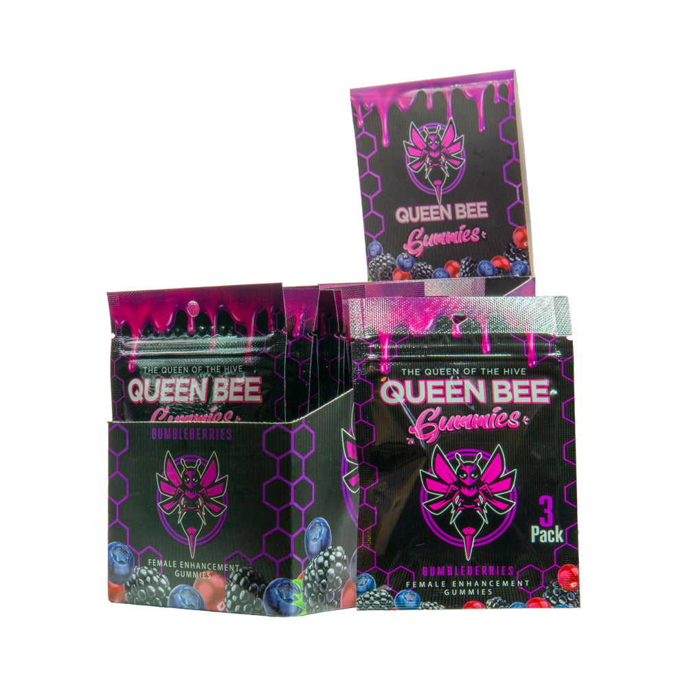 Queen Bee Gummies Women 24-Pack Display (3/Pack)