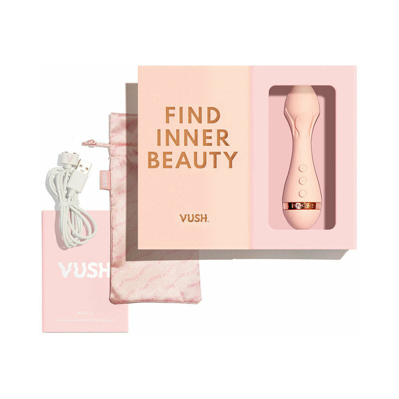 Vush Rose 2 Precision Bullet Vibrator Massager Toy Couples Rechargeable Powerful