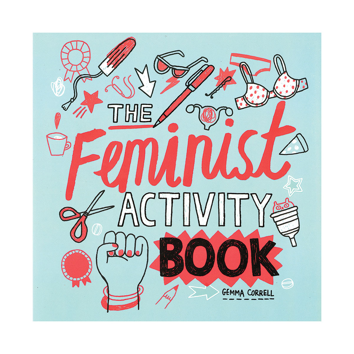Feminist Activity Book - Empowering Fun Activity Book for Feminists