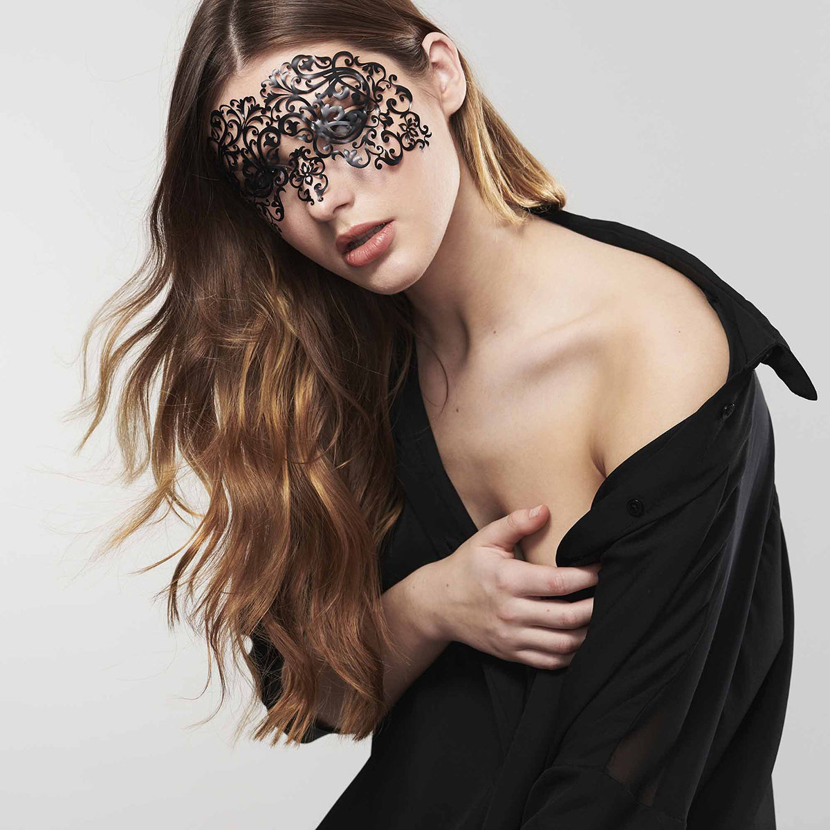 Bijoux Indiscrets Decal Eyemask - Dalila - Decorative and Sensual Blindfold