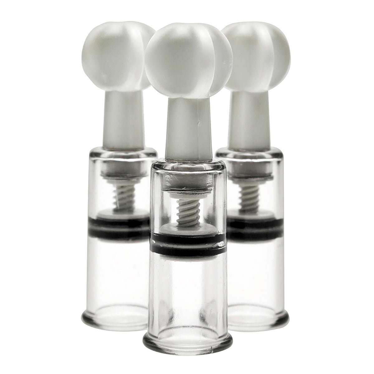 Size Matters Max-Twist Nipple Suckers - Adjustable Silicone Nipple Toy