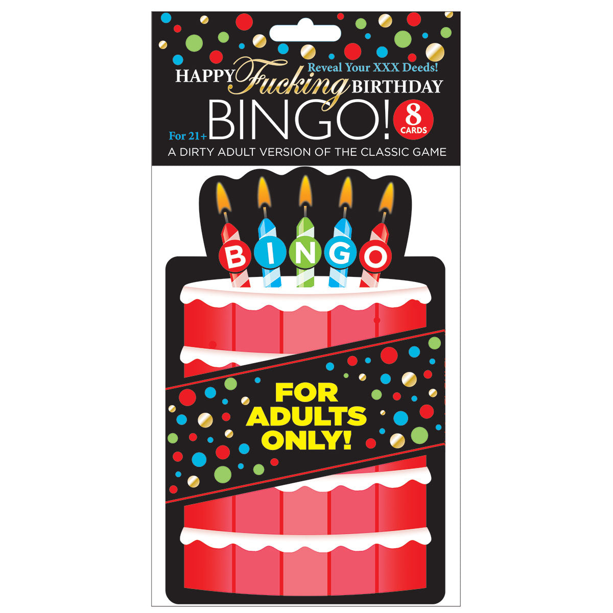 Dirty Fucking Blowout Bingo - Adult Party Game with Naughty Challenges