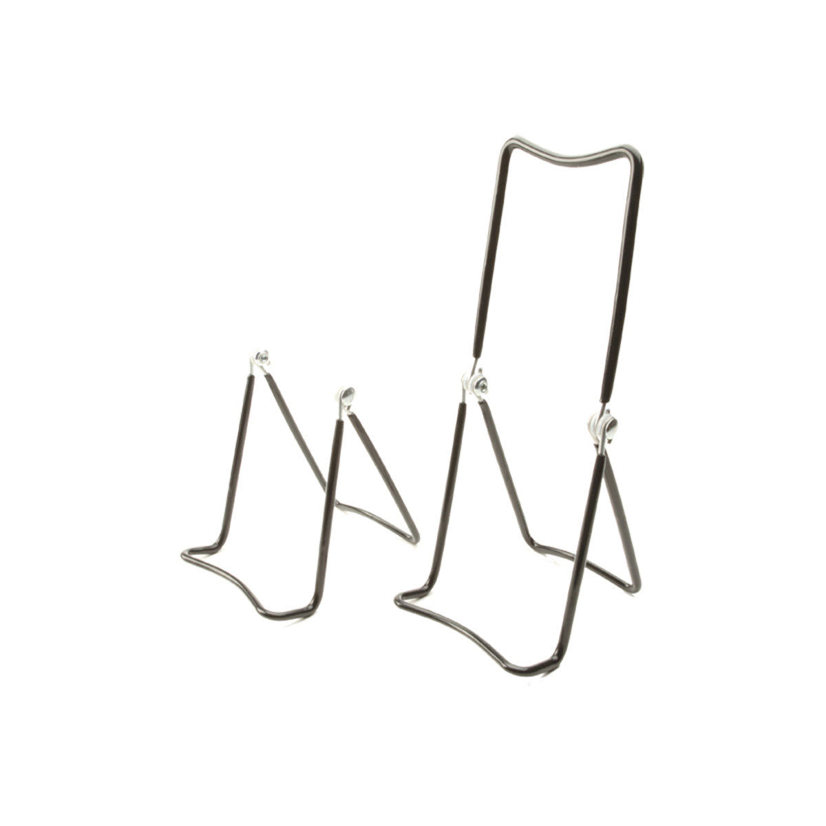Book Easel Black 3-Wire High - Adjustable Display Stand for Books