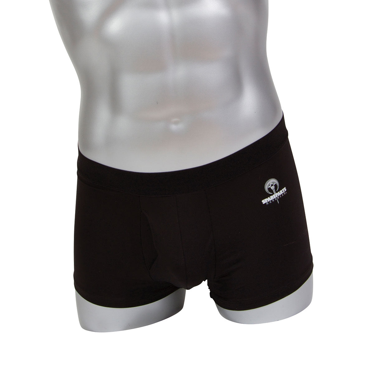 SpareParts Pete Trunks - Black - 3X Durable, Comfortable Underwear for Stylish
