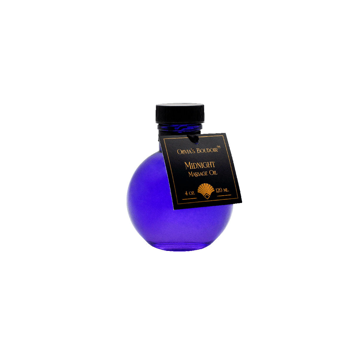 Olivia's Boudoir Massage Oil Midnight 4oz - Luxurious Aromatic Massage Oil