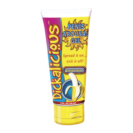 Dickalicious Intimate Arousal Gel Banana 2 oz.