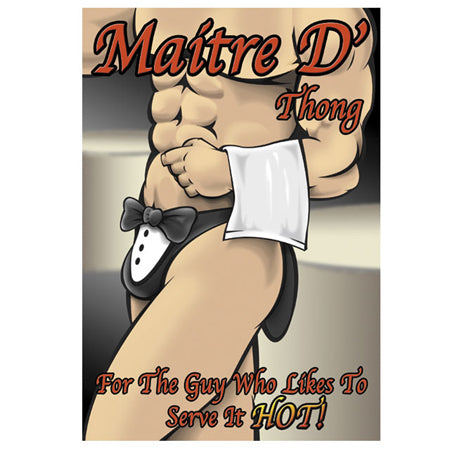 Male Power Maitre D' Thong O/S