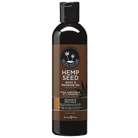 Earthly Body Massage and Body Oil Dreamsicle 8 oz Sweet Scent Oil