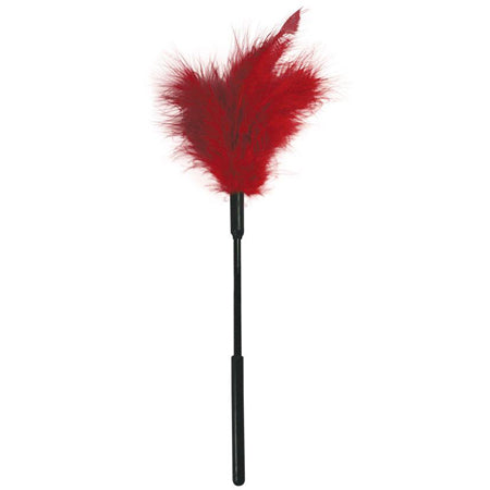Sportsheets Sex & Mischief Feather Tickler Red