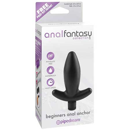 Anal Fantasy Collection Vibrating Beginner's Anal Anchor Black