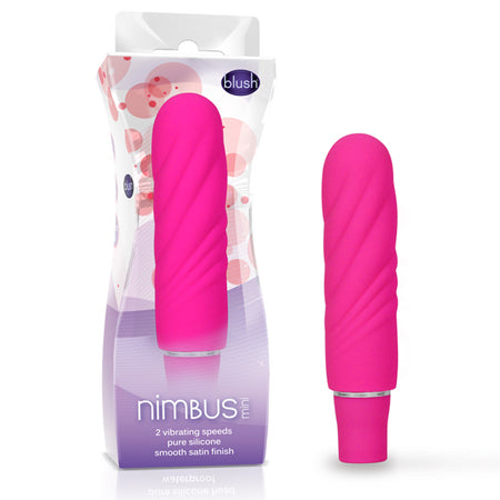 Luxe Nimbus Mini Silicone Vibrator Pink