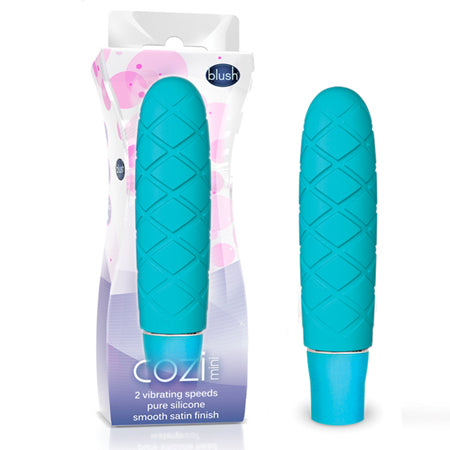 Luxe Cozi Mini Silicone Slimline Vibrator Periwinkle