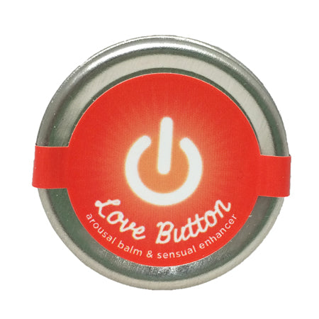 Earthly Body Love Button Tin 0.3 oz | Tingling Arousal Balm Travel Size