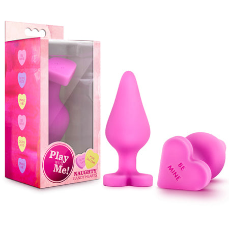 Play with Me - Naughty Candy Heart - Be Mine - Pink