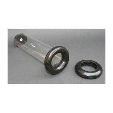 OxBalls Bigger Ox Thick Cockring Silicone TPR Black Ice - Extra Support