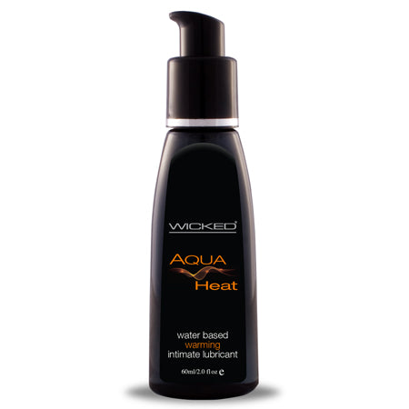 Wicked Aqua Heat Water-Based Warming Lubricant 2 oz.
