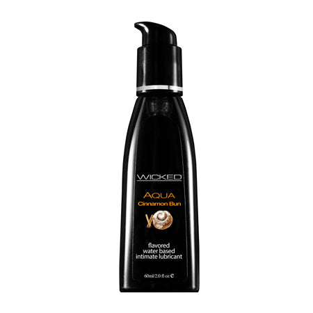 Wicked Aqua Cinnamon Bun Water-Based Lubricant 2 oz.