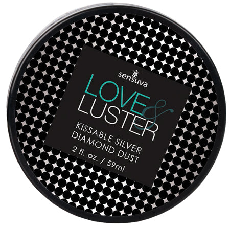 Sensuva Love & Luster Diamond Dust | Shimmer Body Powder Glow Highlighter