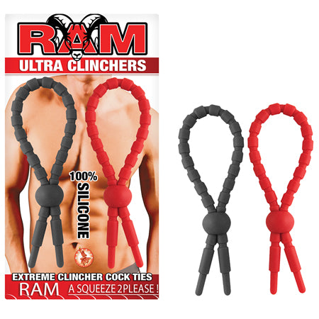 Ram Ultra Clinchers-Red/Black Lasso/Bolo