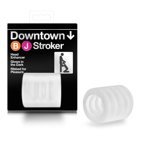 X5 Men Downtown BJ Stroker Oral Enhancer Clear
