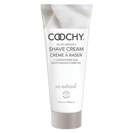 Coochy Shave Cream Au Natural 12.5 oz | Razor Protection Gentle Shave Lube