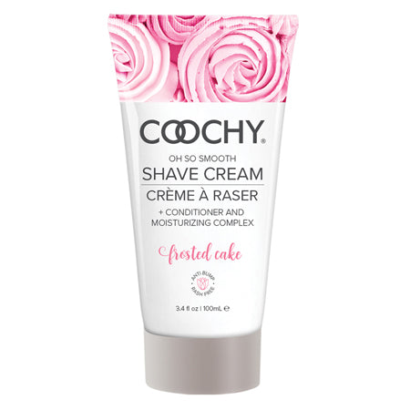 Coochy Shave Cream Frosted Cake 3.4 oz | Gentle Razor Protection Smooth Skin