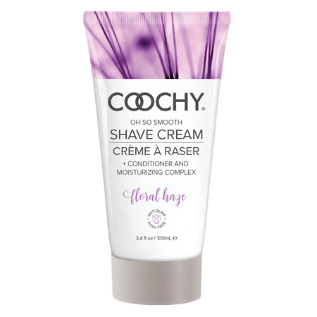 Coochy Shave Cream Floral Haze 3.4 oz | Soothing Moisturizing Shave Lotion