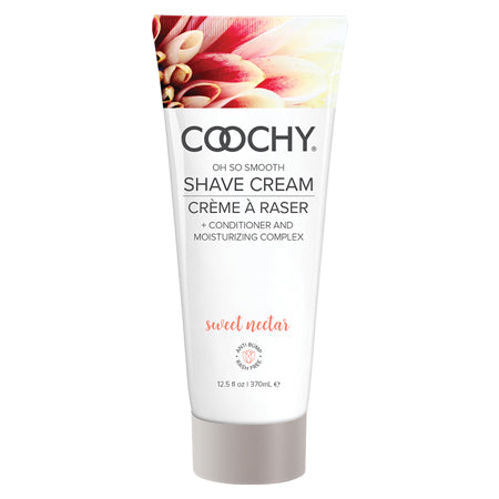 Coochy Shave Cream Sweet Nectar 12.5 oz | Moisturizing Smooth Razor Lotion