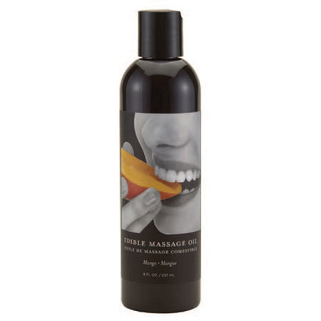 Earthly Body Edible Massage Oil Mango 8 oz Tasting Sensual Body Oil