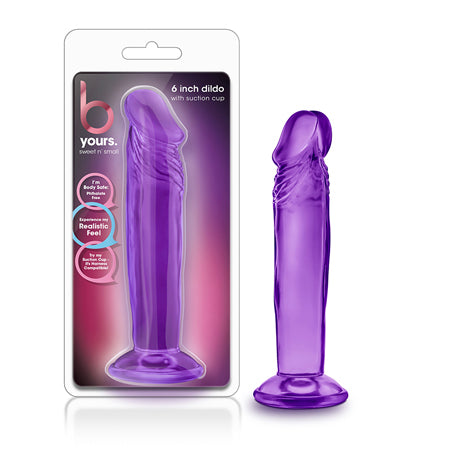 B Yours Sweet n' Small 6.5 in. Dildo Purple